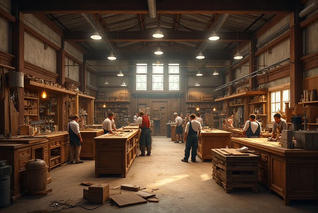 Mittatilaushuonekalu valmistus työpaja